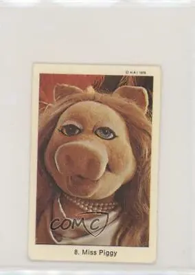 1978 Swedish Samlarsaker The Muppet Show Period After Number Miss Piggy #8 F5h • $2.55