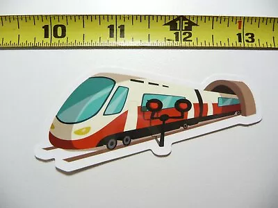 Bullet Train Commute Decal Sticker Laptop Fun • $2.64