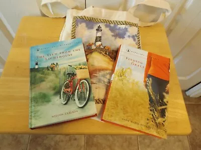 Guideposts Miracles Of Marble Cove Book 1 &2 Bag View Lighthouse Finding Grace • $6.99