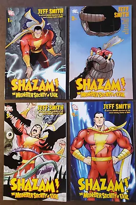 DC Comics Shazam! The Monster Society Of Evil Complete Set 1-4 - Prestige - 2007 • $4.99