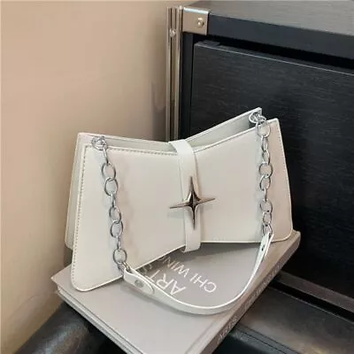 Vintage Crossbody Bag Silver Chic Handbag New Shoulder Bags  Women • $28.52