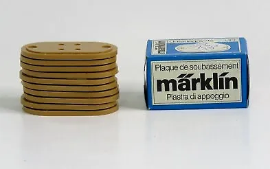 Marklin 7251 3mm Bridge Pillar Base Plate (Box Of 10) • $8.99