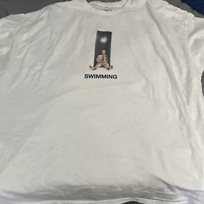 Mac Miller Swimming Album Shirt White Rap Hip Hop 2018 Merch Official Sz XXL • $10