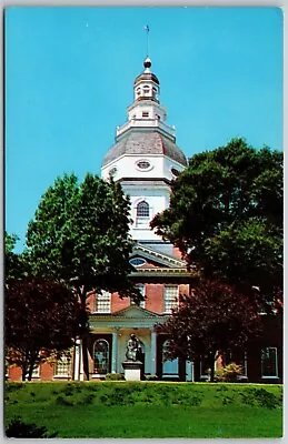 Maryland State House Building - Annapolis MD - 1963 Postcard PC5478 • $5.10