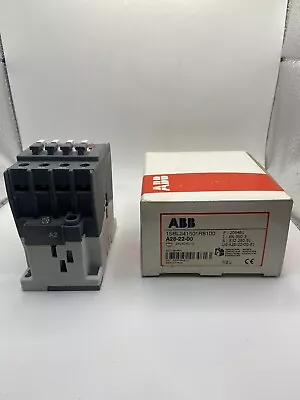 ABB A26-22-00 4 Pole Contactor 2 NO 2 NC 24 Volt Coil • $40