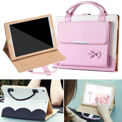 £11.86 • Buy Fashion Carrying Handbag Leather Stand Case Cover For IPad Pro Mini 2/3/4/5/Air2