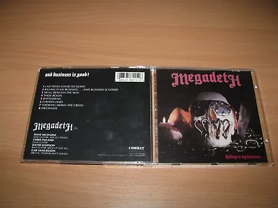 MEGADETH - Killing Is My Business (1985 COMBAT NIMBUS USA) Metallica Slayer • £46.45