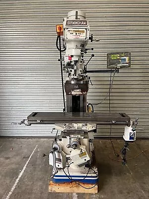 BIRMINGHAM BPV-3949 Vertical Milling Machine 1999’ #GMT-3485 • $4950