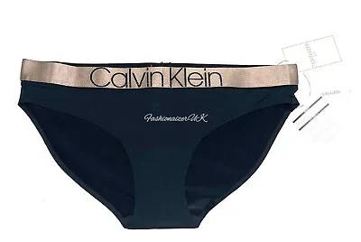 Calvin Klein Authentic Women’s ICON Bikini Brief Underwear _ Black RRP £30  • £11.99