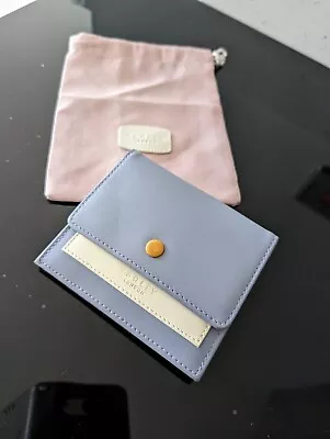 Radley Credit Card Holder & Small Purse. Lavender/Cream Used But Nearly New • £4.99