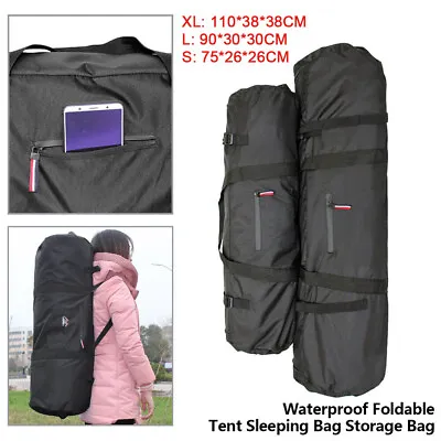 Portable Waterproof Camping Tent Bag Outdoor Travel Bag Hand Luggage Bag Storage • £16.99
