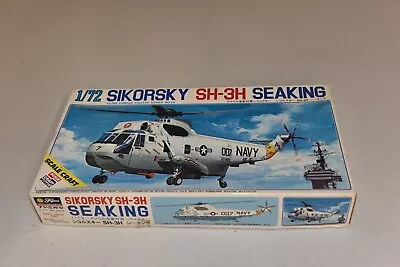 FUJIMI 1:72 scale SIKORSKY SEA KING SH-3H Helicopter Model Kit Unassembled New • $32