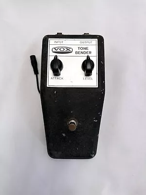 Vox Tone Bender 1960s 1970s Vintage Fuzz Effects Pedal Model V-828 • $950