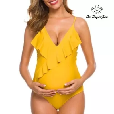 Tempotrek Ruffle Flounce Maternity One Piece Swimsuit Size XL • $25