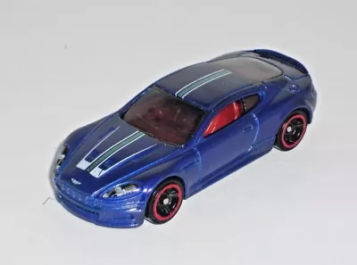 Hot Wheels 1 Loose Vehicle Aston Martin DBS Blue W/ MC5s • $3