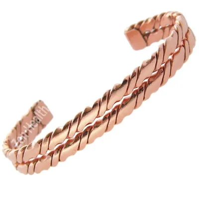 £7.99 • Buy Pure Copper Bracelet / Bangle Arthritis Circulation Pain Relief - Non-Magnetic