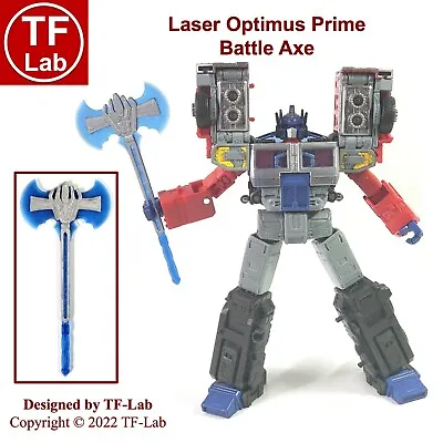 Battle Axe Upgrade Kit: Transformers G2 Laser Optimus Prime Legacy TF-Lab • $11.39