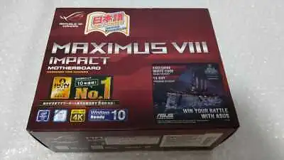 Asus Maximus Viii Impact Z170 Bios Updated Mini-Itx Motherboard • $796.27