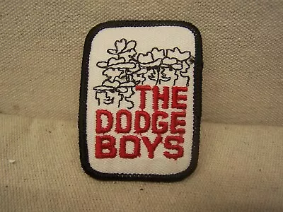 Vintage Sew On Patch NOS The Dodge Boys Mopar Appr. 2x2.5  • $8.50