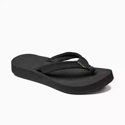 £30.95 • Buy REEF / Womens Cushion Breeze Flip Flops / Black/Black