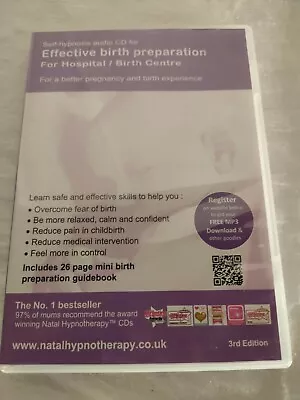 Effective Birth Preparation Hospital Or Birth Centre A Self Hypnosis CD Program • £1.99