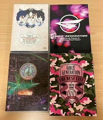 SNSD Korea Japan 4  DVD SET Girls Generation The BEST LIVE • $62