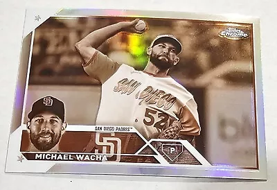 2023 Topps Chrome Update Sepia Refractor Michael Wacha San Diego Padres #USC189 • $1.75