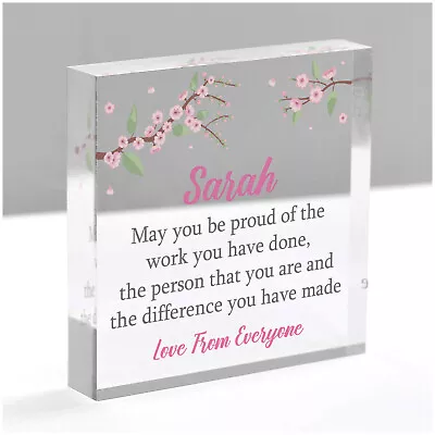 £13.99 • Buy Personalised Retirement Gifts For Women Work Colleague Gift Nurse Doctor Mum Her