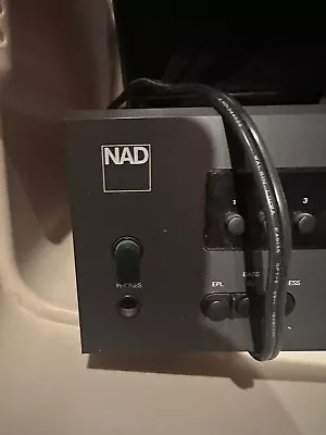 Nad 1600 Preamplifier With Matching Remote Control Parts Only • $150