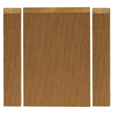 MasterCool Evaporative Cooler Pad 2 X36.25 X35.5  Rigid Durable Cellulose Brown • $118.98