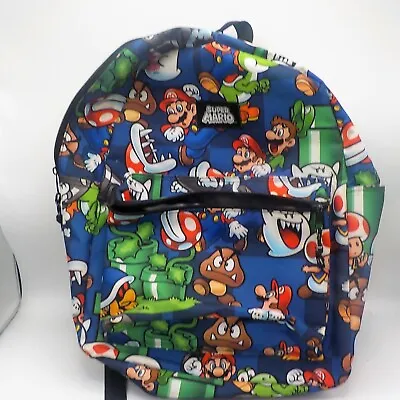 Officially Licensed Nintendo Super Mario 16  Print Backpack • $19.99