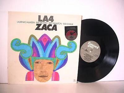 LA4 Zaca DBX Audiophile LP 1980 CONCORD JAZZ CJ-130 Laurindo Almeida Bud Shank • $25