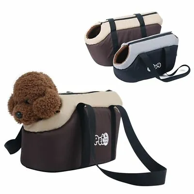 £12.02 • Buy Classic Pet Carrier Portable Cat Dog Bag Backpack  Shoulder Carrier Pet Supplies