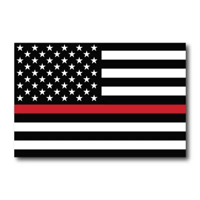 Magnet Me Up Thin Red Line American Flag Magnet Decal-4x6 Heavy Duty For Car Tru • $7.99