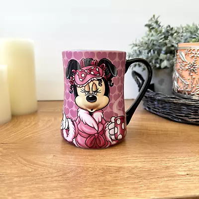 Disney Parks Minnie Mouse Mornings Aren’t Pretty Pink Coffee Tea Large Mug Cup  • $19.95