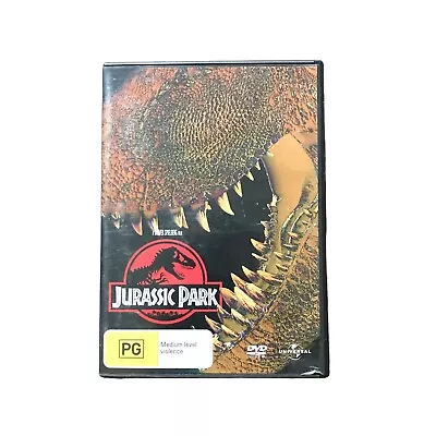 The Jurassic Park DVD Movie Sci Fi Thriller Horror 1993 PG Region 4 Free Ship • $9.50