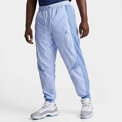 Nike Jordan Sport Jam Warm Up Pants Mens Size L Joggers Blue DX9373 425 • $71.99