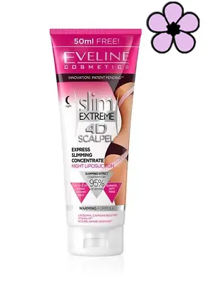 £9.56 • Buy Eveline Slim Extreme 4d Express Anti-cellulite Concentrate Night Liposuction 250