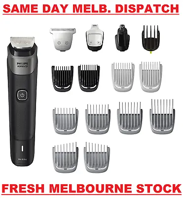 Philips Norelco Multigroom 5000 18 Piece Trimmer - Face Hair And Body MG5910/49 • $119.50