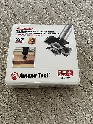 Amana Tool RC-2250 2+2 Flute Mini Flattening -1/2 X 1/2 X 1/2 Router Bit Slab • $169