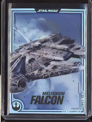 Millennium Falcon 2023 Star Wars Global Art Episode II Spaceship Carrier /399 • $49