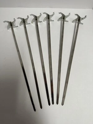 $20 • Buy Ronco Showtime Rotisserie BBQ 4000 5000 Replacement Parts: Kabob Skewer Set Of 6