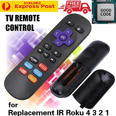 Replacement  Remote Control For Roku 4 3 2 1 LT HD Netflix Button • $9.89