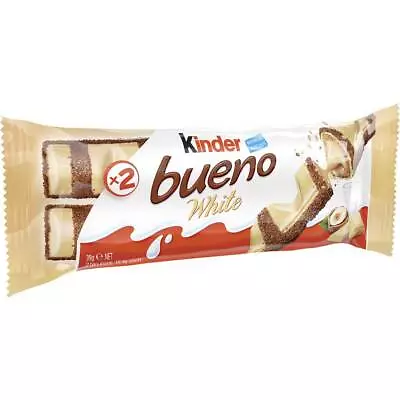 Kinder Bueno White Chocolate Bar 39g X 6 Bars • $28