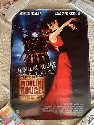 Moulin Rouge- Movie Poster 24X36 (Slight Damage) • $3