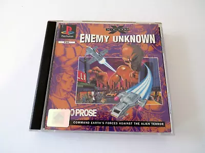 X-com Enemy Unknown Sony Playstation 1 Ps1 Game Complete Uk Pal • £59.95