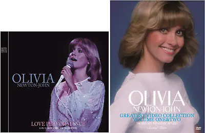 Olivia Newton-john / Greatest Video Collection + Live Album Set 2dvd 2cd • $50