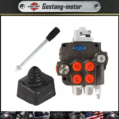 21GPM 2 Spool Hydraulic Directional Control Valve For Tractor Loader W/Joystick • $95.59