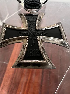 Vintage Antique WW1 German Imperial 2nd Class Iron Cross Medal 1813-1914 • $197