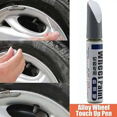$8.99 • Buy Brush Curbing Scratch Maker Tool Alloy Wheel Touch Up Pen Repair Paint Ia